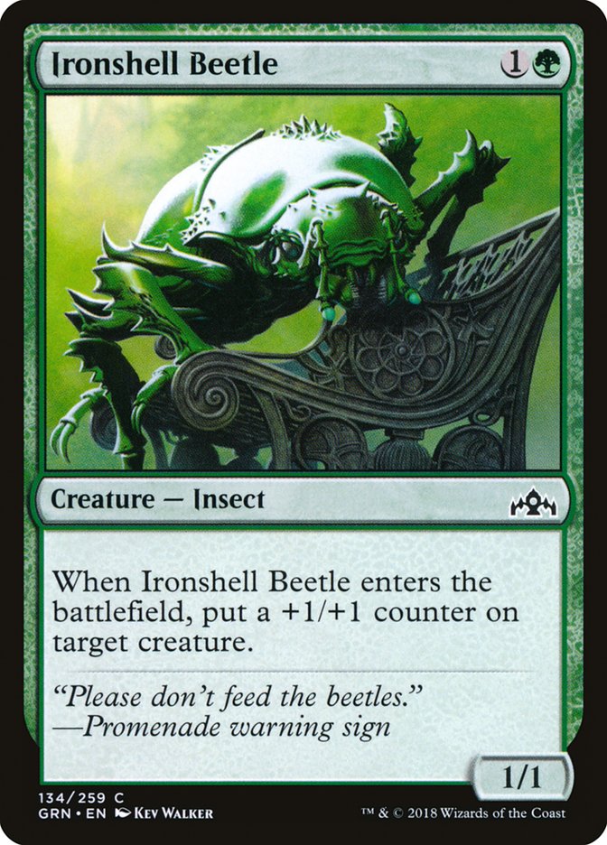 Ironshell Beetle [Guilds of Ravnica] | Game Master's Emporium (The New GME)