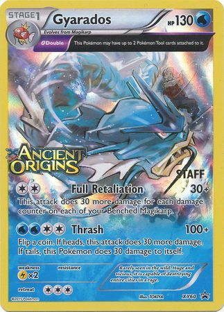 Gyarados (XY60) (Staff) [XY: Black Star Promos] | Game Master's Emporium (The New GME)