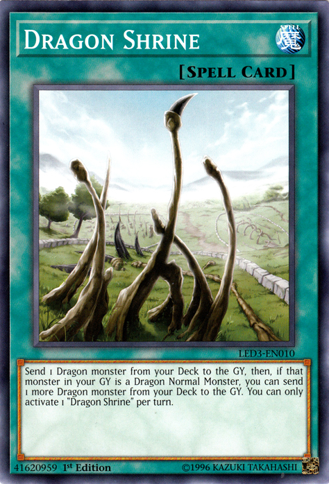 Dragon Shrine [LED3-EN010] Common | Game Master's Emporium (The New GME)