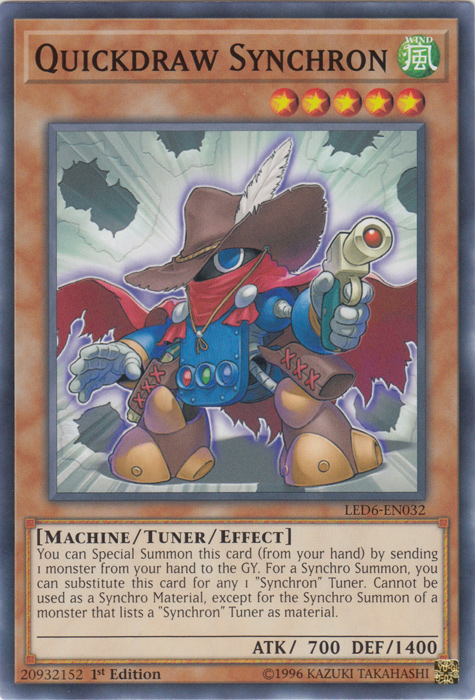 Quickdraw Synchron [LED6-EN032] Common | Game Master's Emporium (The New GME)