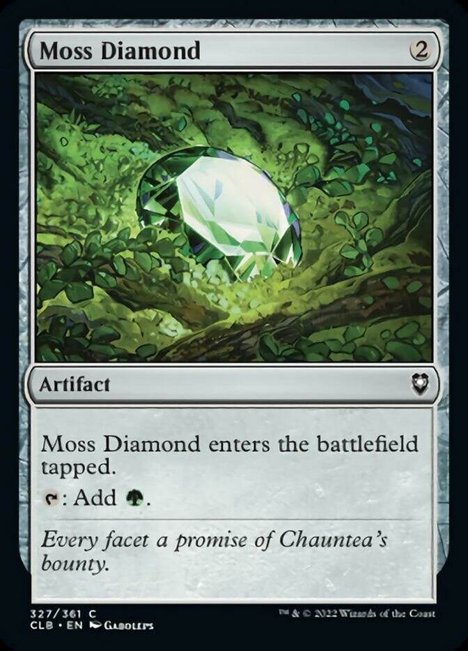 Moss Diamond [Commander Legends: Battle for Baldur's Gate] | Game Master's Emporium (The New GME)