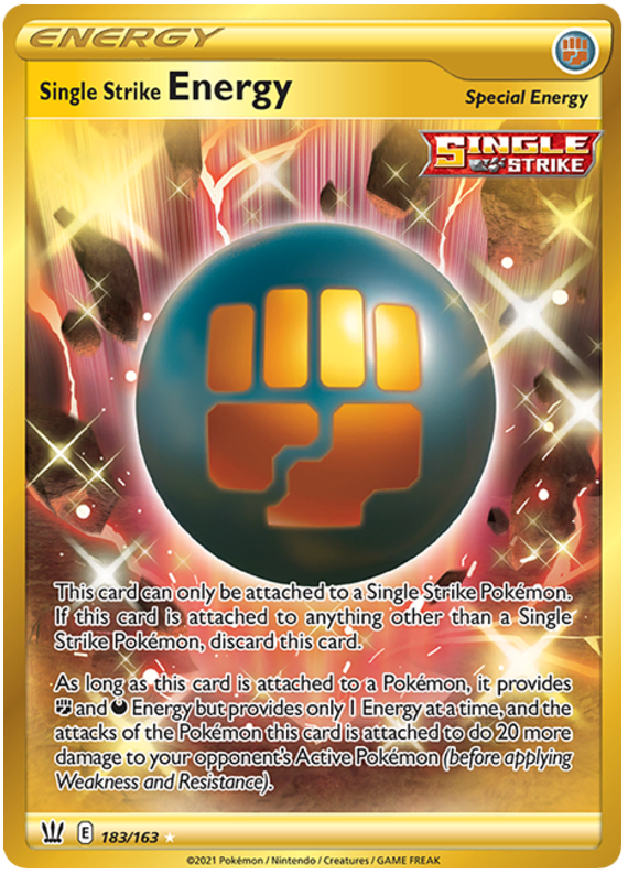 Single Strike Energy (183/163) [Sword & Shield: Battle Styles] | Game Master's Emporium (The New GME)