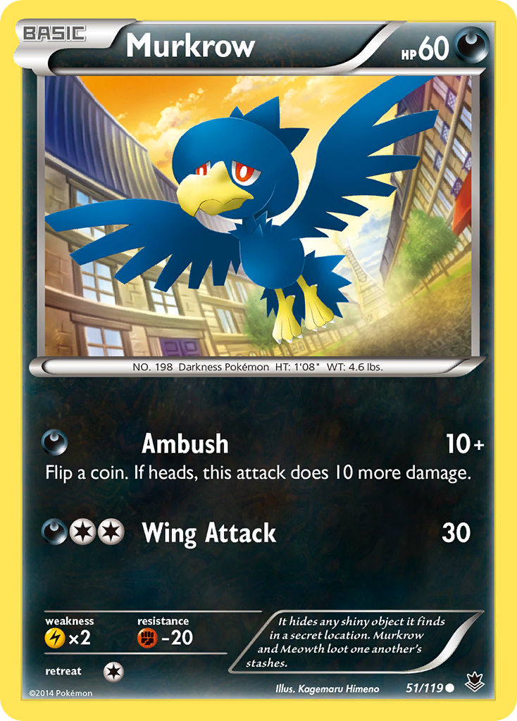 Murkrow (51/119) [XY: Phantom Forces] | Game Master's Emporium (The New GME)