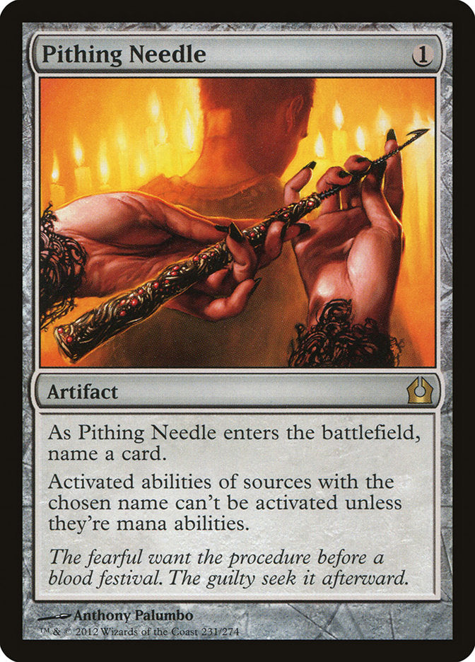 Pithing Needle [Return to Ravnica] | Game Master's Emporium (The New GME)