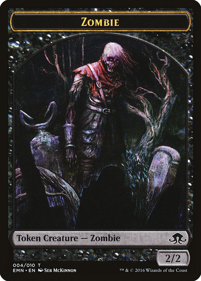 Zombie Token (004/010) [Eldritch Moon Tokens] | Game Master's Emporium (The New GME)