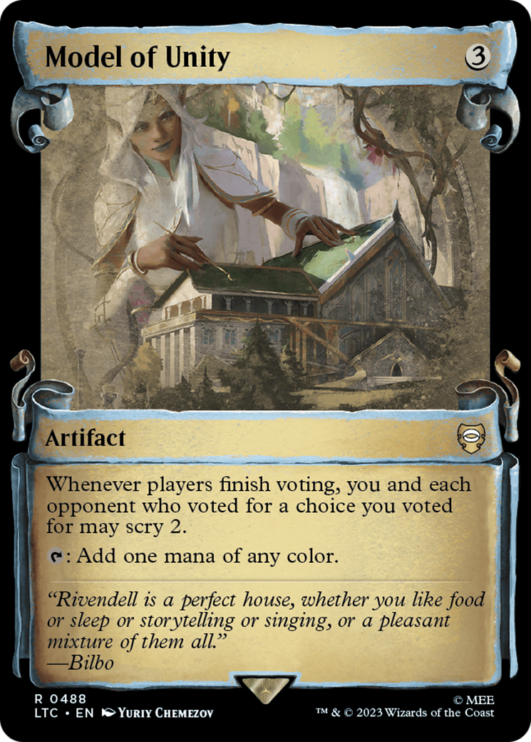 Model of Unity [The Lord of the Rings: Tales of Middle-Earth Commander Showcase Scrolls] | Game Master's Emporium (The New GME)