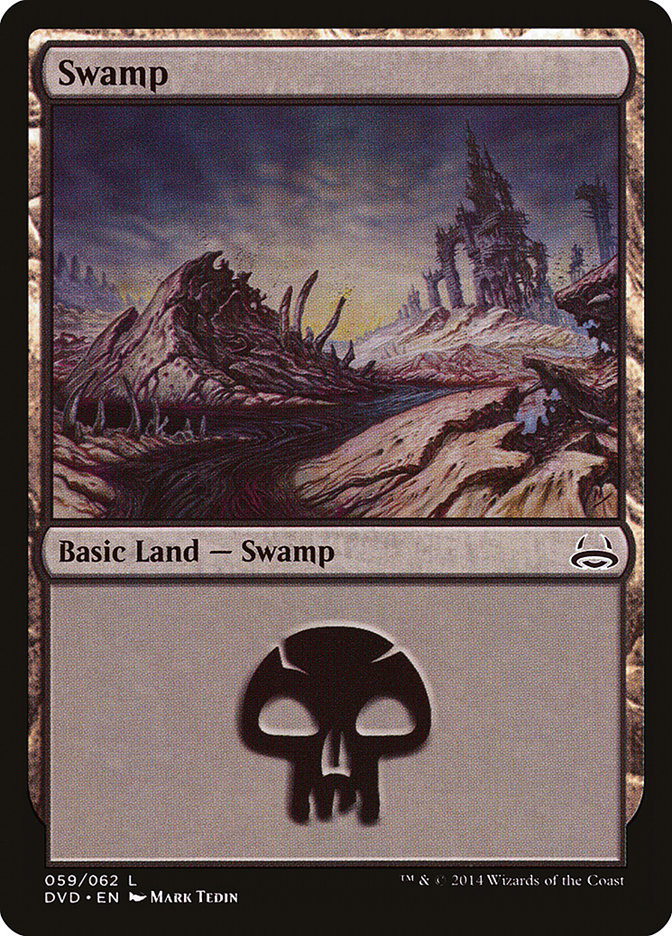 Swamp (59) (Divine vs. Demonic) [Duel Decks Anthology] | Game Master's Emporium (The New GME)