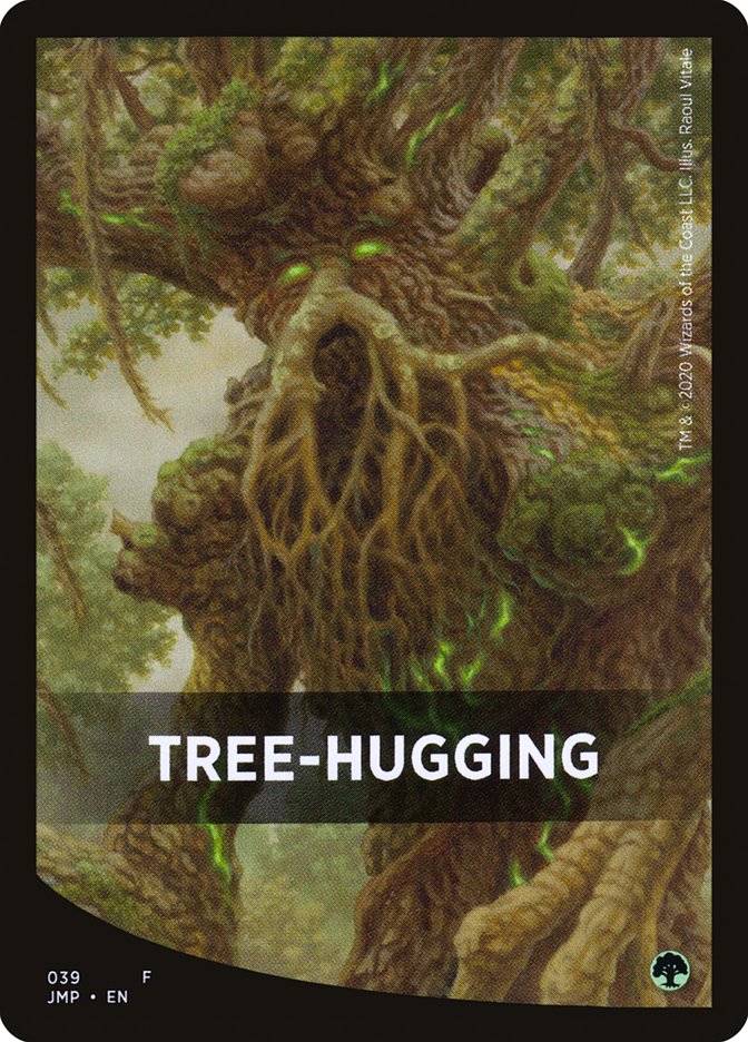 Tree-Hugging Theme Card [Jumpstart Front Cards] | Game Master's Emporium (The New GME)