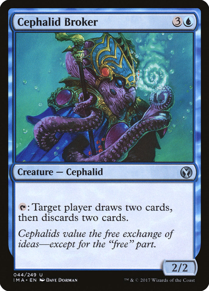 Cephalid Broker [Iconic Masters] | Game Master's Emporium (The New GME)