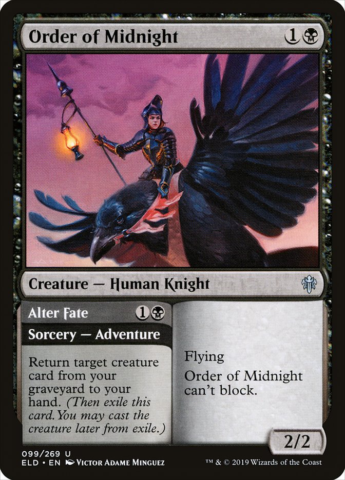 Order of Midnight // Alter Fate [Throne of Eldraine] | Game Master's Emporium (The New GME)