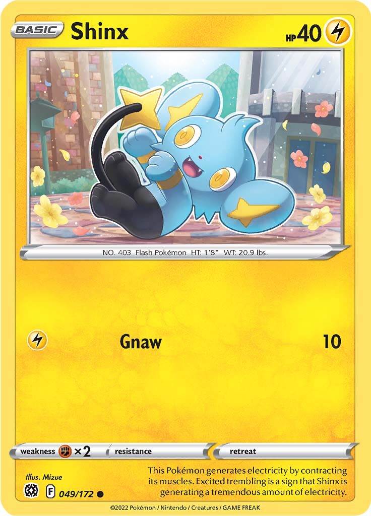 Shinx (049/172) [Sword & Shield: Brilliant Stars] | Game Master's Emporium (The New GME)