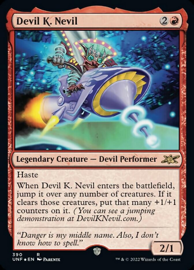 Devil K. Nevil (Galaxy Foil) [Unfinity] | Game Master's Emporium (The New GME)
