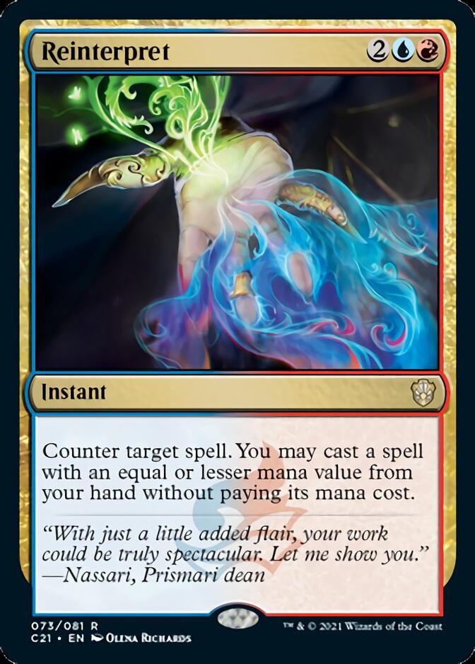 Reinterpret [Commander 2021] | Game Master's Emporium (The New GME)