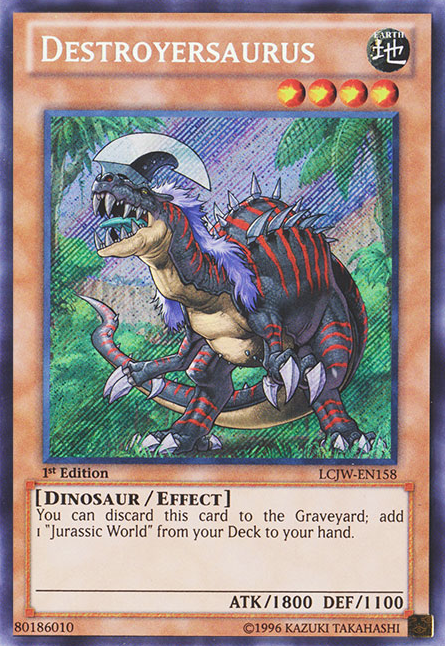 Destroyersaurus [LCJW-EN158] Secret Rare | Game Master's Emporium (The New GME)