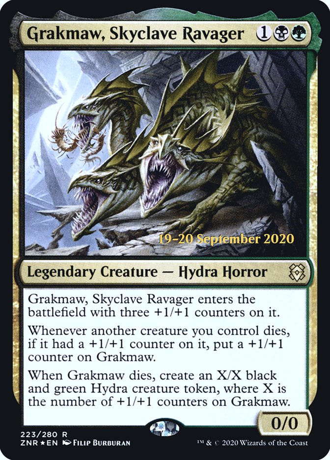 Grakmaw, Skyclave Ravager [Zendikar Rising Prerelease Promos] | Game Master's Emporium (The New GME)