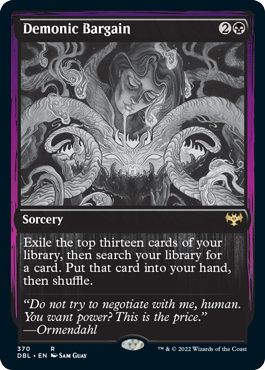 Demonic Bargain [Innistrad: Double Feature] | Game Master's Emporium (The New GME)