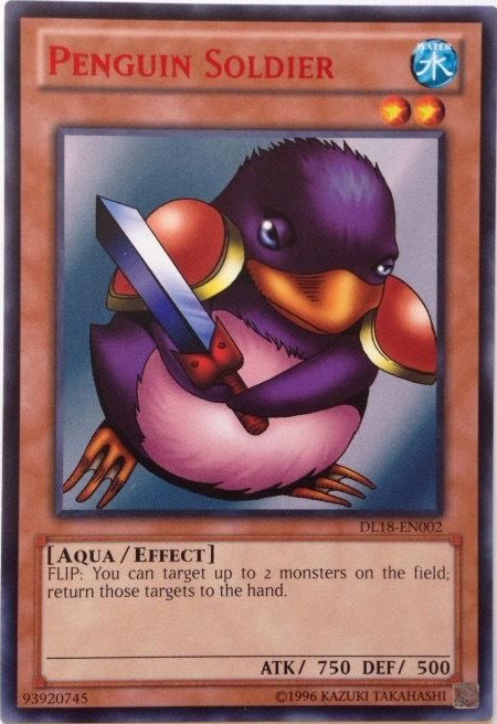 Penguin Soldier (Red - DL18) [DL18-EN002] Rare | Game Master's Emporium (The New GME)