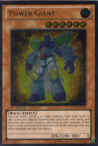 Power Giant [STBL-EN007] Ultimate Rare | Game Master's Emporium (The New GME)