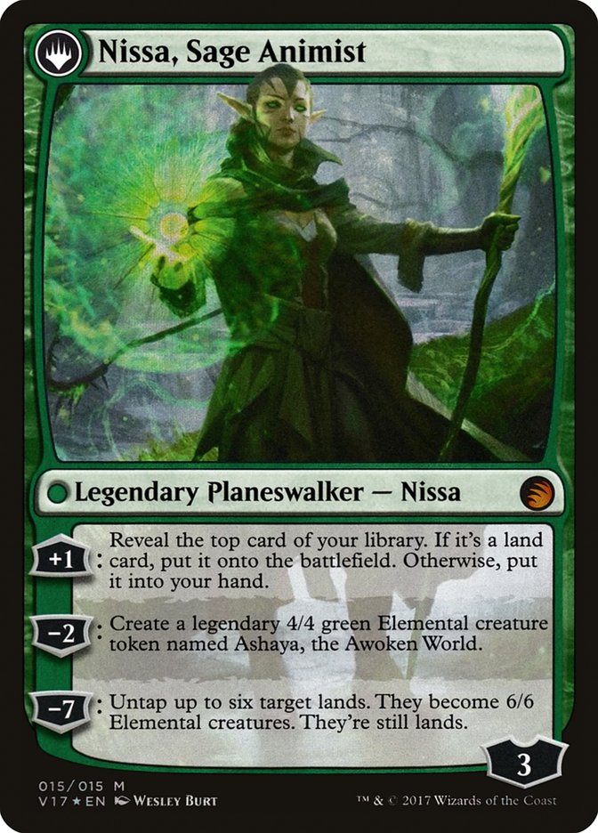 Nissa, Vastwood Seer // Nissa, Sage Animist [From the Vault: Transform] | Game Master's Emporium (The New GME)