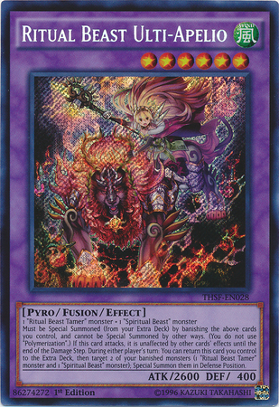 Ritual Beast Ulti-Apelio [THSF-EN028] Secret Rare | Game Master's Emporium (The New GME)