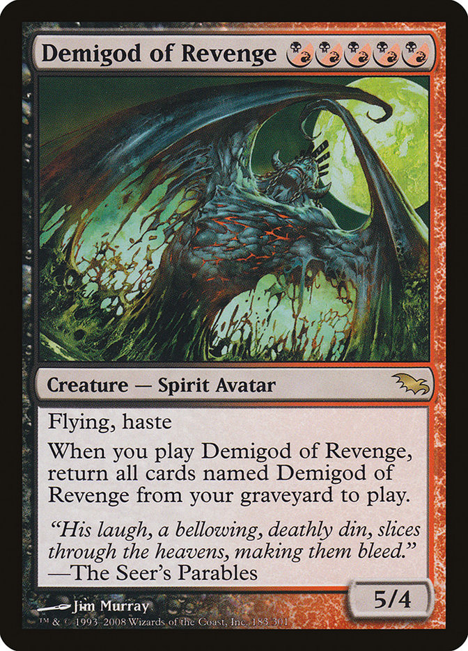 Demigod of Revenge [Shadowmoor] | Game Master's Emporium (The New GME)