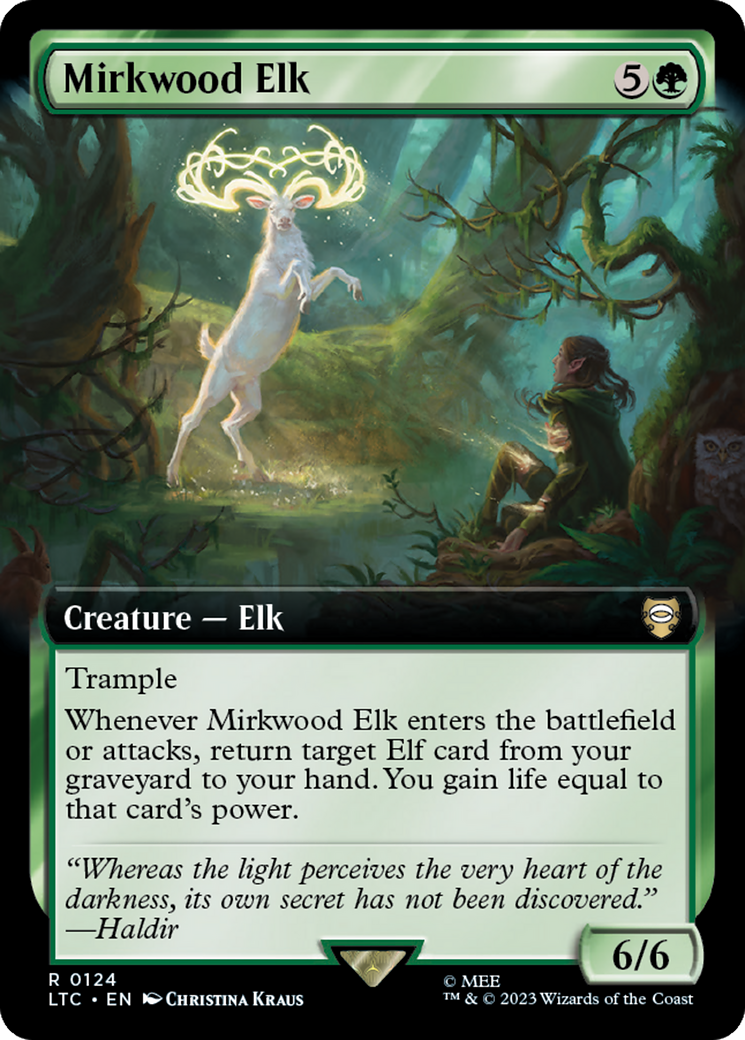 Mirkwood Elk (Extended Art) [The Lord of the Rings: Tales of Middle-Earth Commander] | Game Master's Emporium (The New GME)