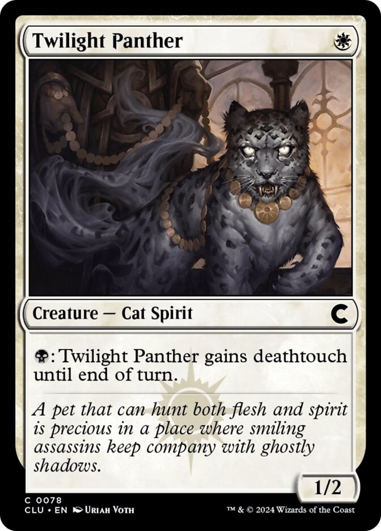 Twilight Panther [Ravnica: Clue Edition] | Game Master's Emporium (The New GME)