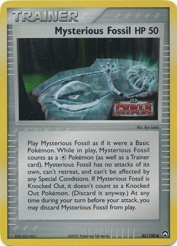 Mysterious Fossil (85/108) (Stamped) [EX: Power Keepers] | Game Master's Emporium (The New GME)