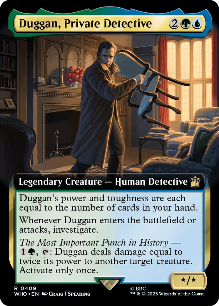 Duggan, Private Detective (Extended Art) [Doctor Who] | Game Master's Emporium (The New GME)