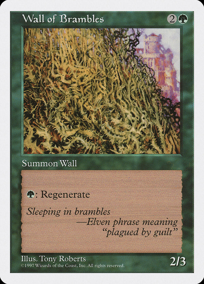 Wall of Brambles [Fifth Edition] | Game Master's Emporium (The New GME)