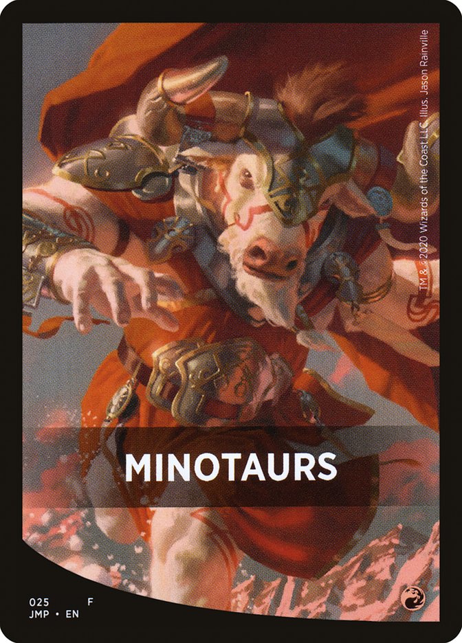 Minotaurs Theme Card [Jumpstart Front Cards] | Game Master's Emporium (The New GME)