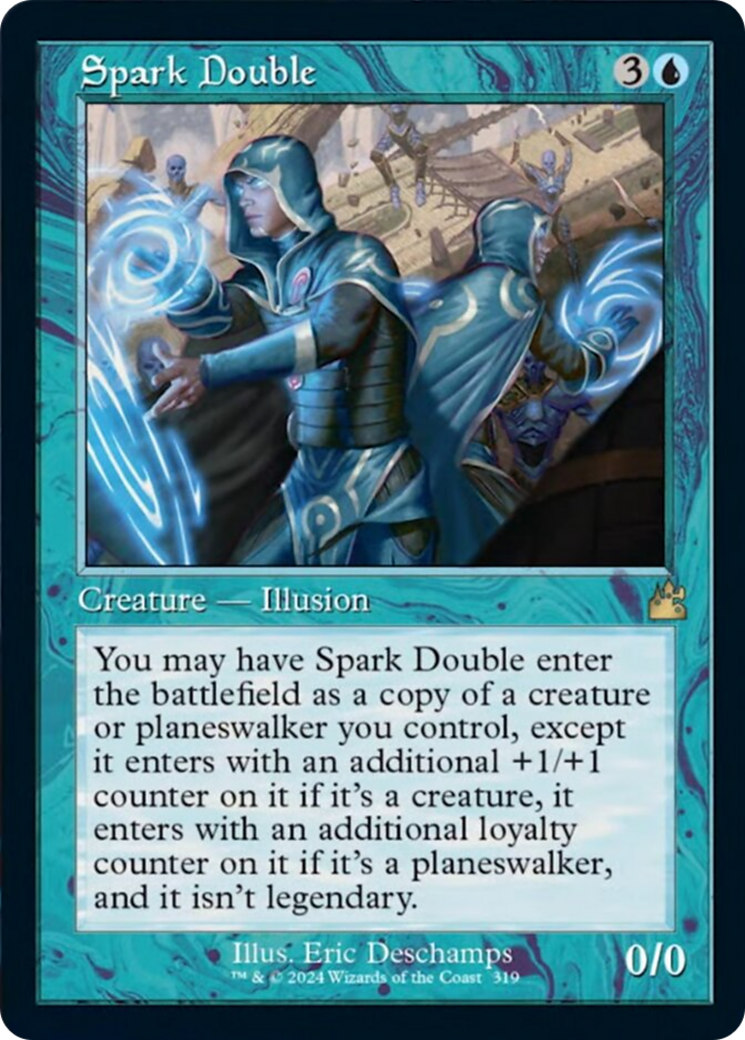 Spark Double (Retro Frame) [Ravnica Remastered] | Game Master's Emporium (The New GME)