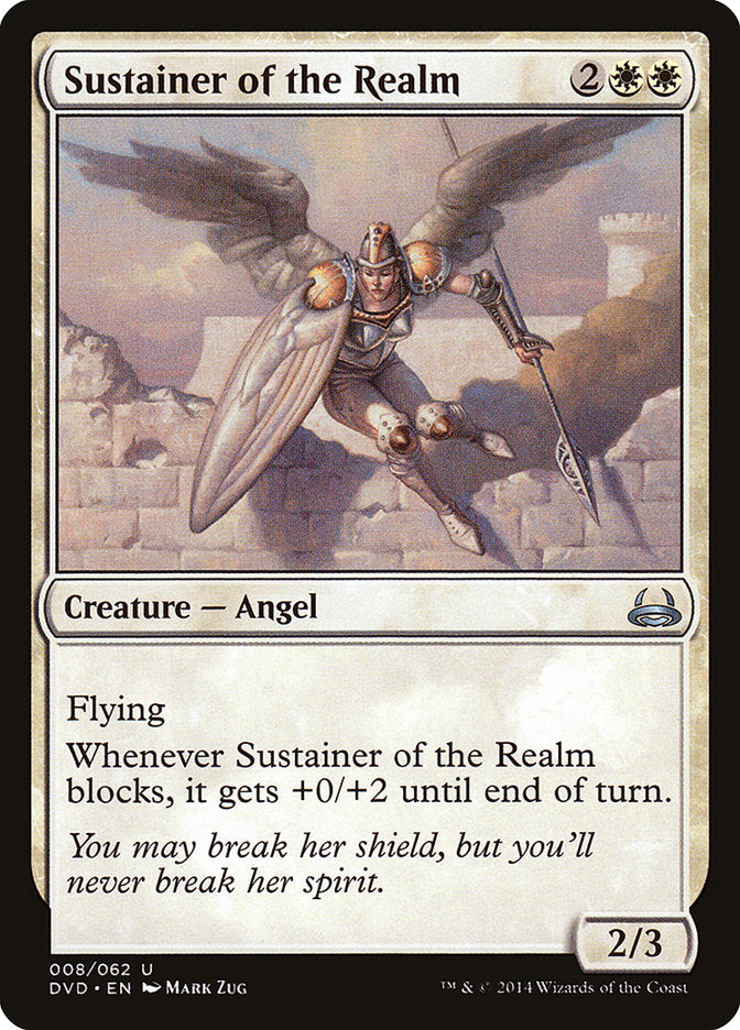 Sustainer of the Realm (Divine vs. Demonic) [Duel Decks Anthology] | Game Master's Emporium (The New GME)