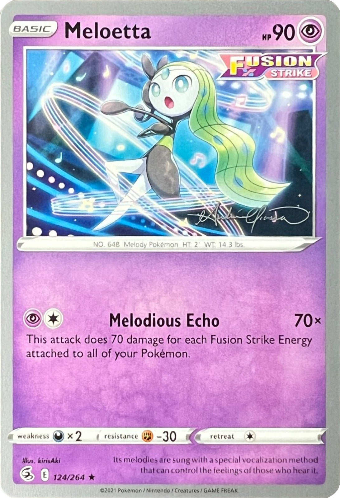 Meloetta (124/264) (The Shape of Mew - Andre Chiasson) [World Championships 2022] | Game Master's Emporium (The New GME)