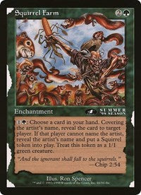 Squirrel Farm (4th Place) (Oversized) [Oversize Cards] | Game Master's Emporium (The New GME)