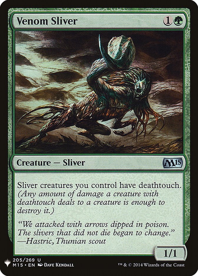 Venom Sliver [Mystery Booster] | Game Master's Emporium (The New GME)