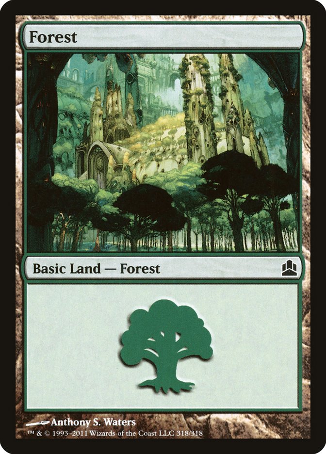 Forest (318) [Commander 2011] | Game Master's Emporium (The New GME)