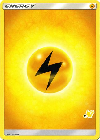 Lightning Energy (Pikachu Stamp #10) [Battle Academy 2020] | Game Master's Emporium (The New GME)