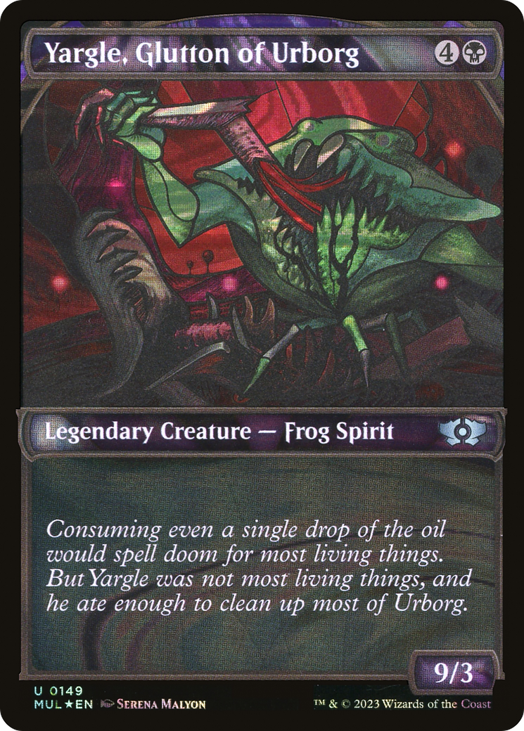 Yargle, Glutton of Urborg (Halo Foil) [Multiverse Legends] | Game Master's Emporium (The New GME)