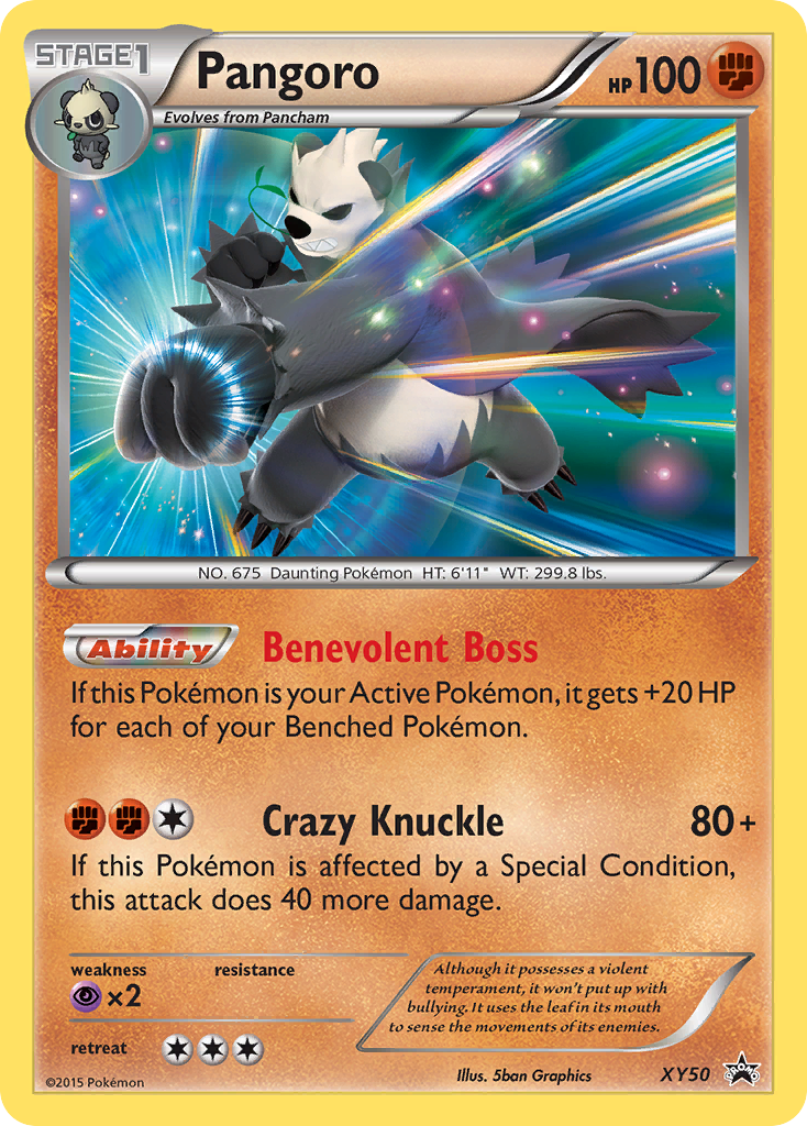 Pangoro (XY50) [XY: Black Star Promos] | Game Master's Emporium (The New GME)