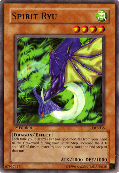 Spirit Ryu [LOD-036] Common | Game Master's Emporium (The New GME)