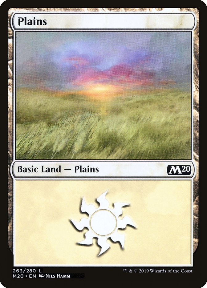 Plains (263) [Core Set 2020] | Game Master's Emporium (The New GME)