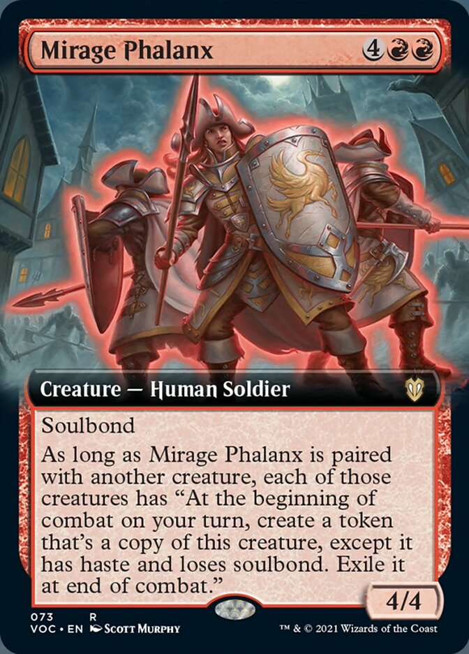 Mirage Phalanx (Extended Art) [Innistrad: Crimson Vow Commander] | Game Master's Emporium (The New GME)