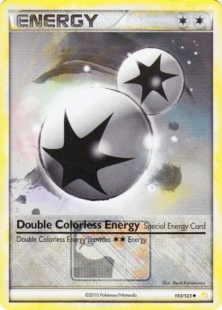 Double Colorless Energy (103/123) (League Promo) [HeartGold & SoulSilver: Base Set] | Game Master's Emporium (The New GME)