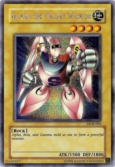 Gamma the Magnet Warrior [DOR-003] Secret Rare | Game Master's Emporium (The New GME)