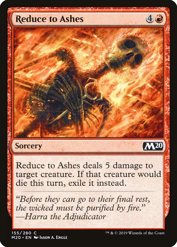 Reduce to Ashes [Core Set 2020] | Game Master's Emporium (The New GME)