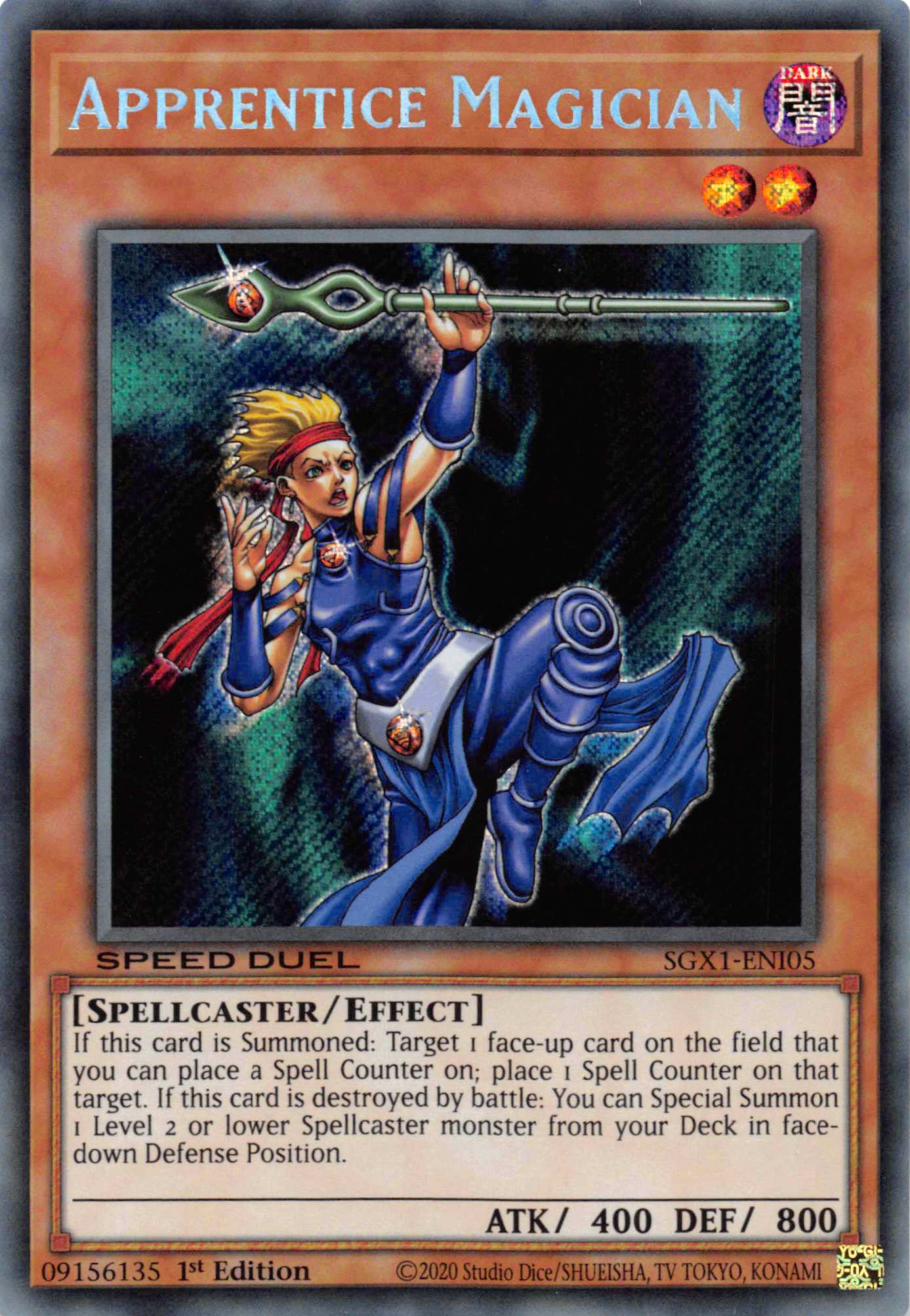 Apprentice Magician [SGX1-ENI05] Secret Rare | Game Master's Emporium (The New GME)