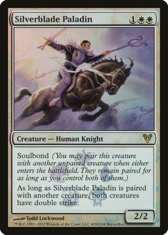 Silverblade Paladin (Buy-A-Box) [Avacyn Restored Promos] | Game Master's Emporium (The New GME)