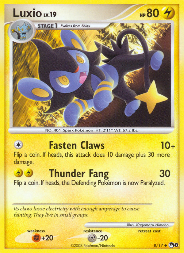 Luxio (8/17) [POP Series 8] | Game Master's Emporium (The New GME)