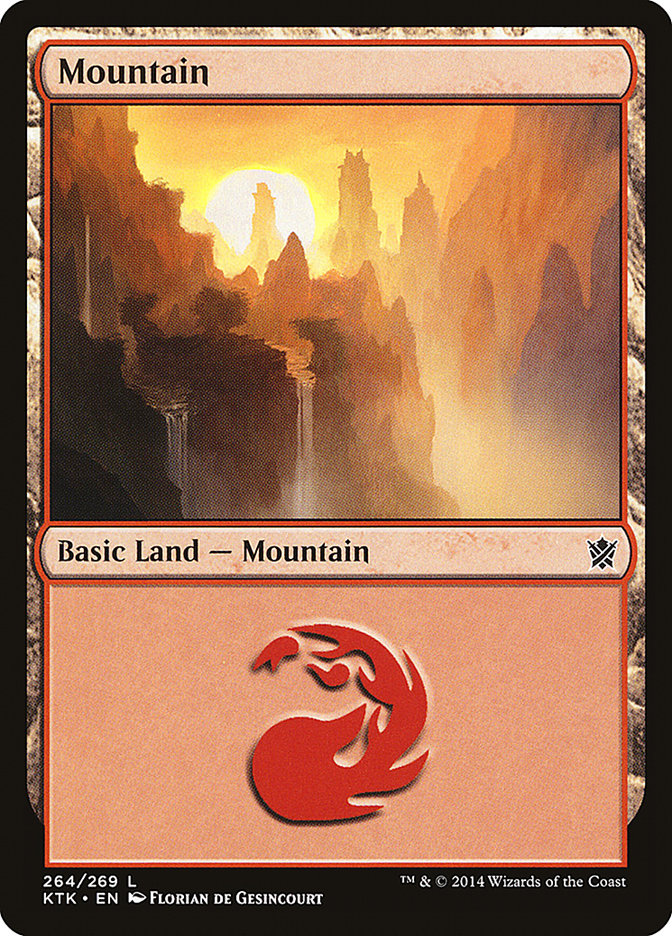 Mountain (264) [Khans of Tarkir] | Game Master's Emporium (The New GME)